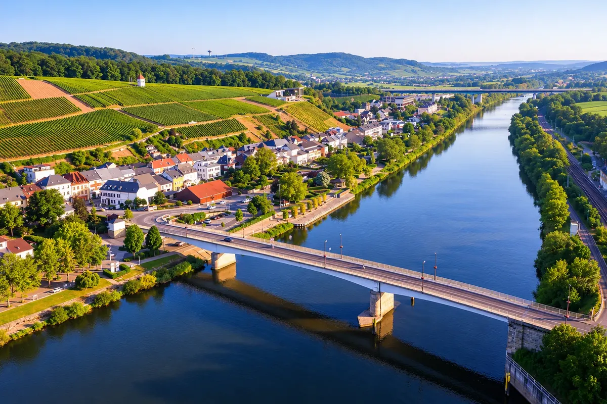 Vinhedos do Mosela, Schengen (Remich)