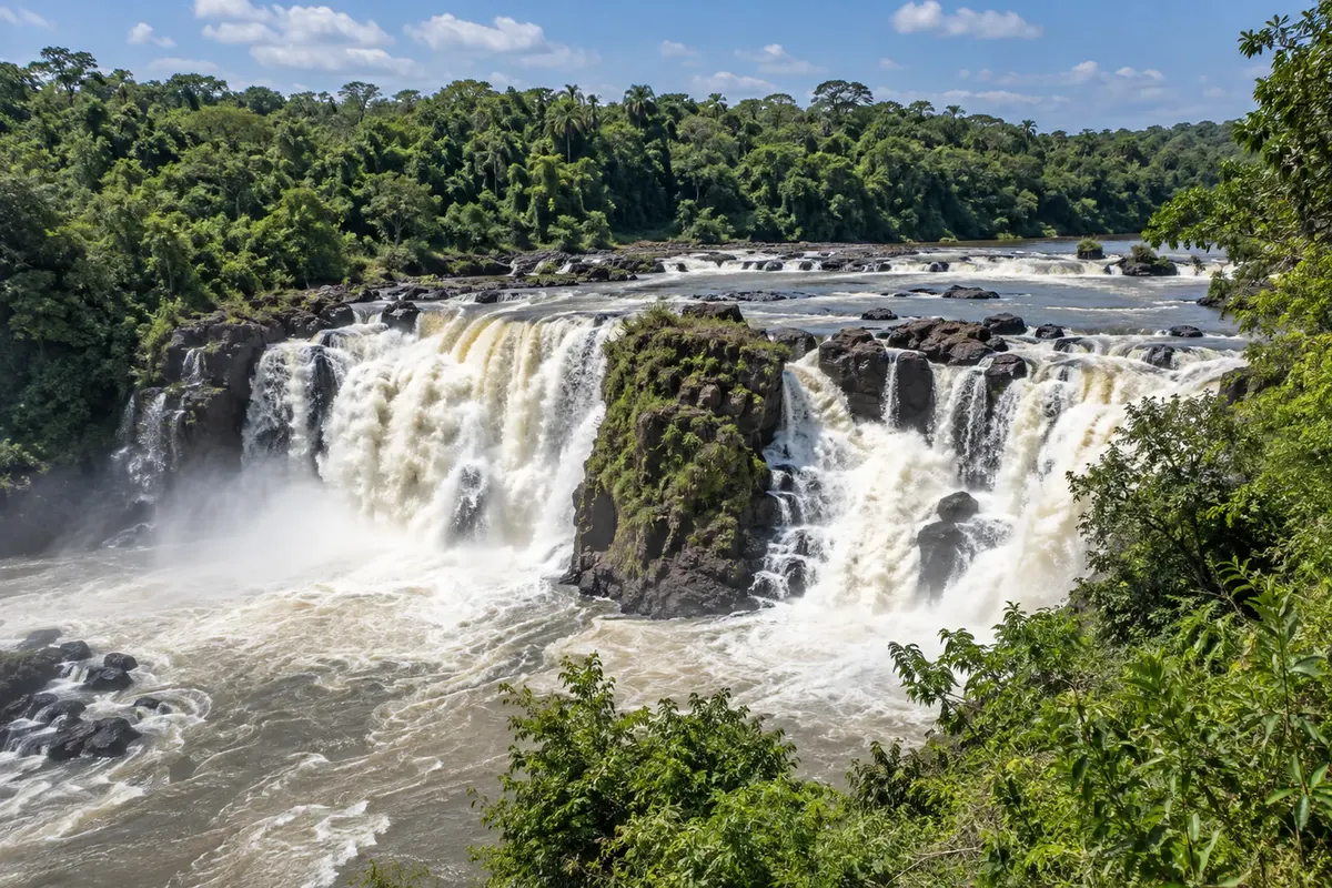 Saltos del Monday, Presidente Franco