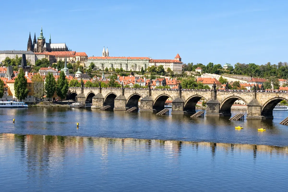 Ponte Carlos e Castelo de Praga, Praga